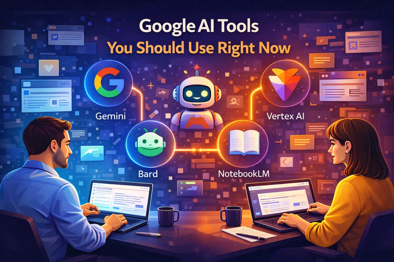 AI generated feature image for Google AI Tools You Should Use Right Now